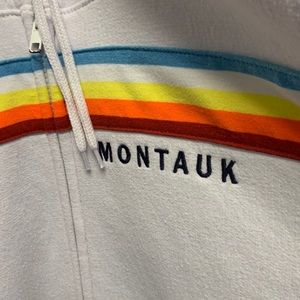 Montauk Kai Kai white hoodie sweatshirt